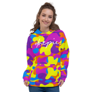 DR.EPIC Multi Colors Camo Hoodie Men Women