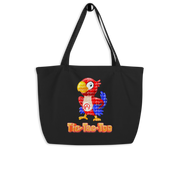 DR.EPIC Tic-Tac-Toe Large Organic Tote Bag