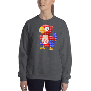 DR.EPIC Tic-Tac-Toe Parrot Sweatshirt Men & Women Style 2