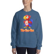 DR.EPIC Tic-Tac-Toe Parrot Sweatshirt Men & Women