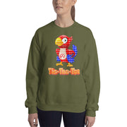 DR.EPIC Tic-Tac-Toe Parrot Sweatshirt Men & Women