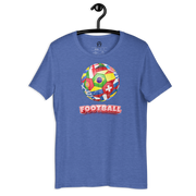 DR.EPIC Football World Ball TShirt S1 Men & Women