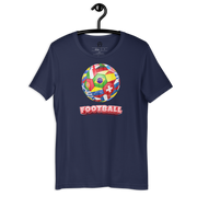 DR.EPIC Football World Ball TShirt S1 Men & Women