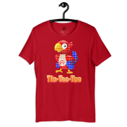 DR.EPIC Tic-Tac-Toe Parrot T-Shirt Men & Women