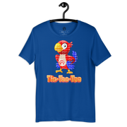 DR.EPIC Tic-Tac-Toe Parrot T-Shirt Men & Women