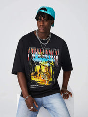 Faux suede biker jacket